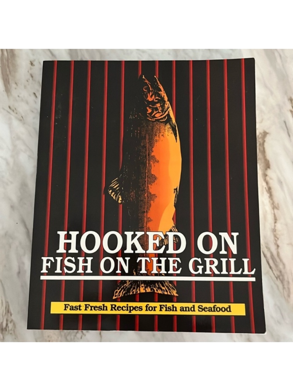 Hooked On Fish On The Grill Softcover Book EXC